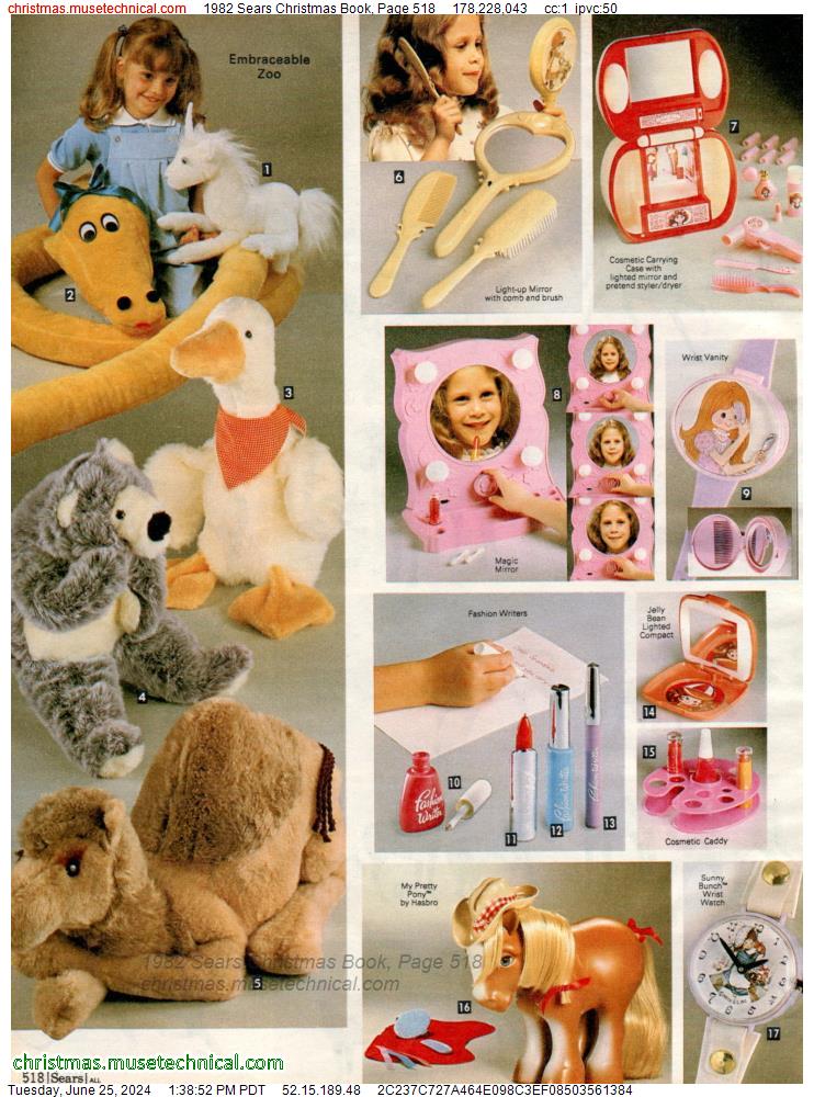1982 Sears Christmas Book, Page 518