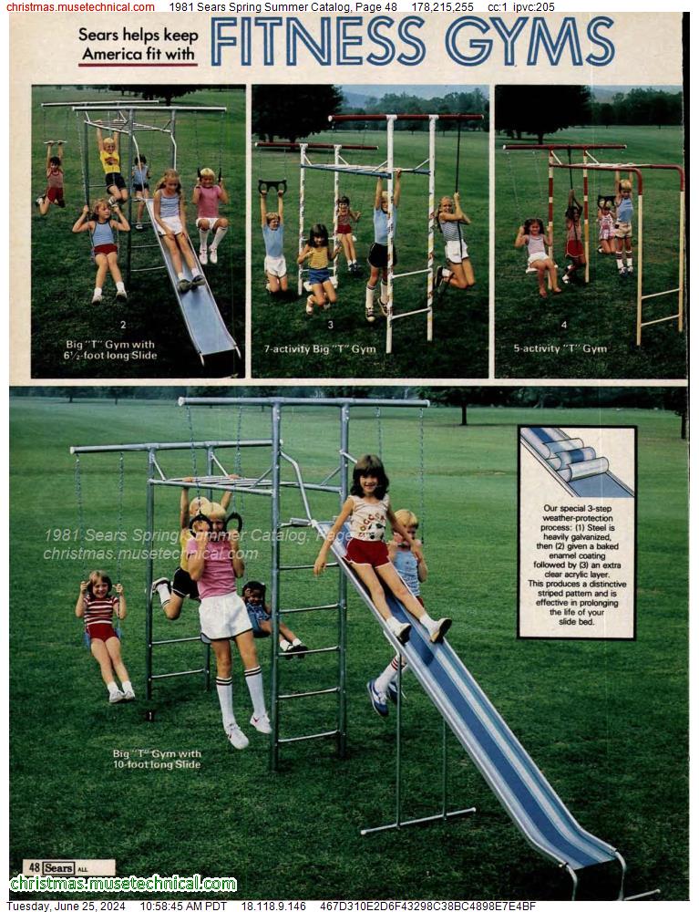 1981 Sears Spring Summer Catalog, Page 48