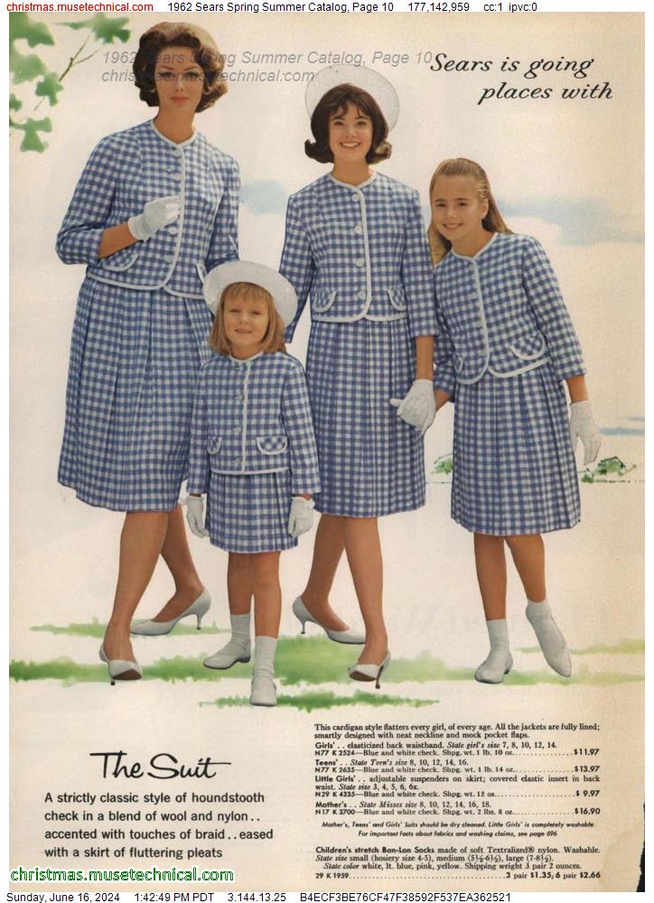 1962 Sears Spring Summer Catalog, Page 10