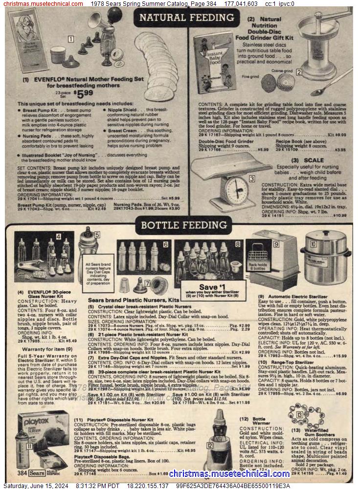 1978 Sears Spring Summer Catalog, Page 384