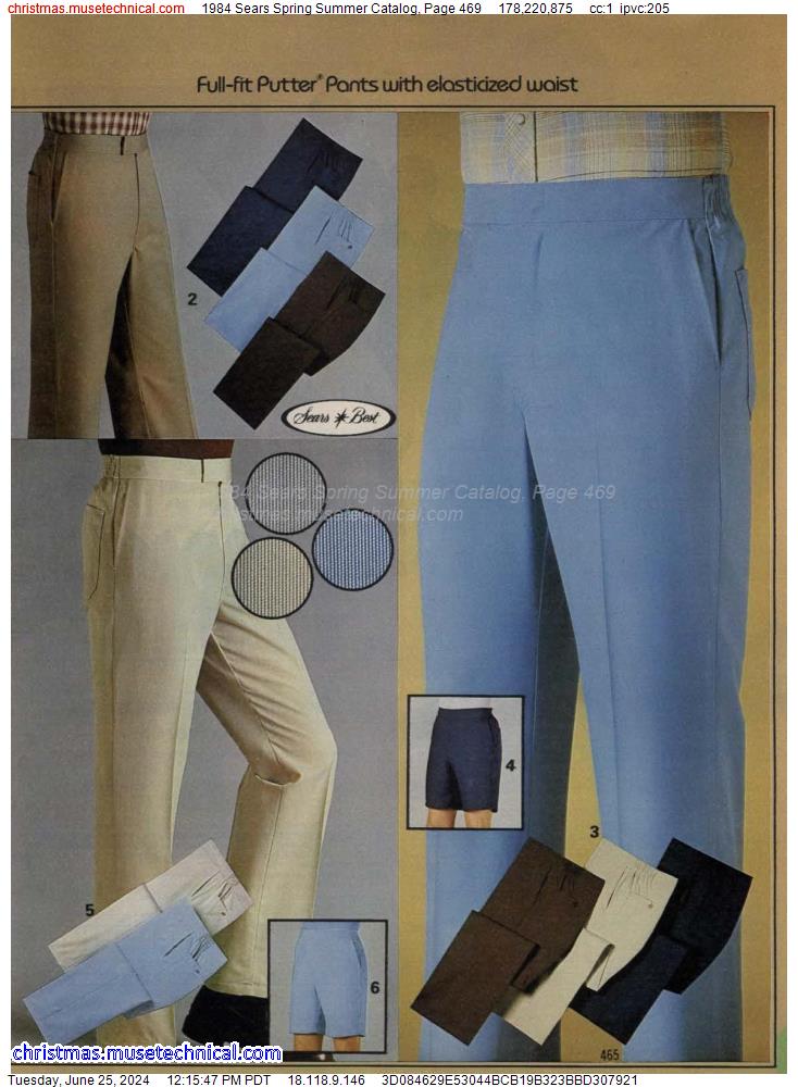 1984 Sears Spring Summer Catalog, Page 469