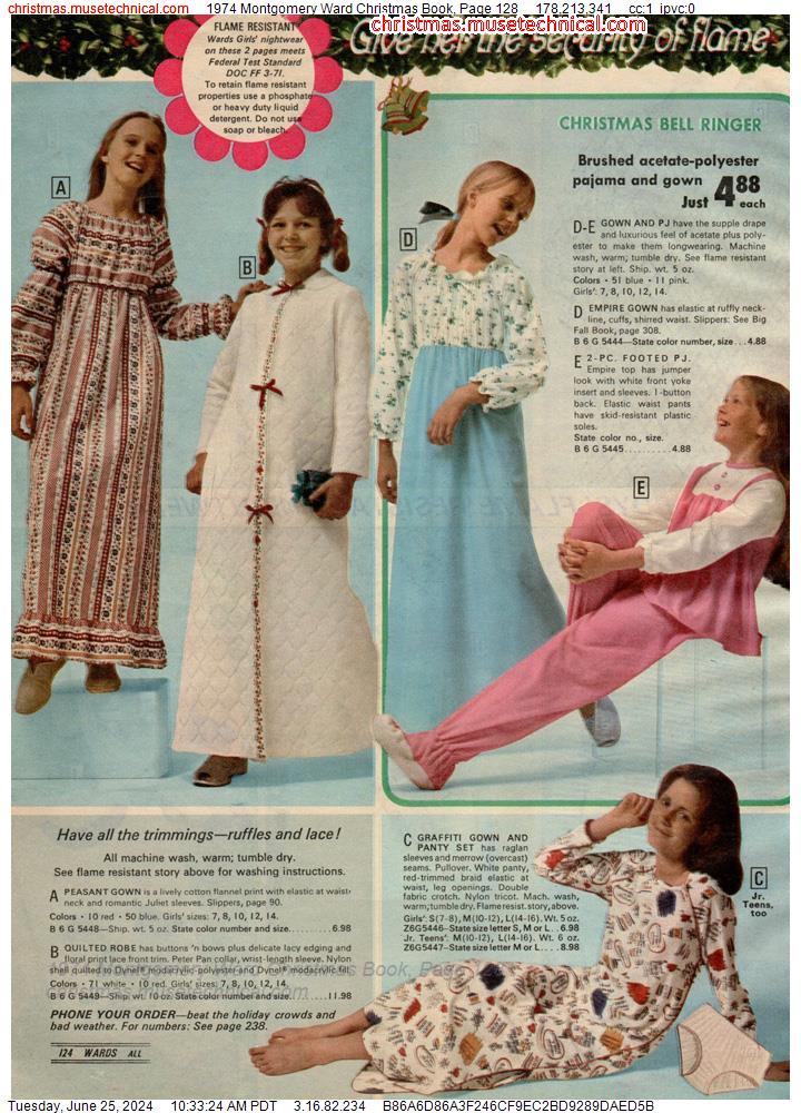 1974 Montgomery Ward Christmas Book, Page 128