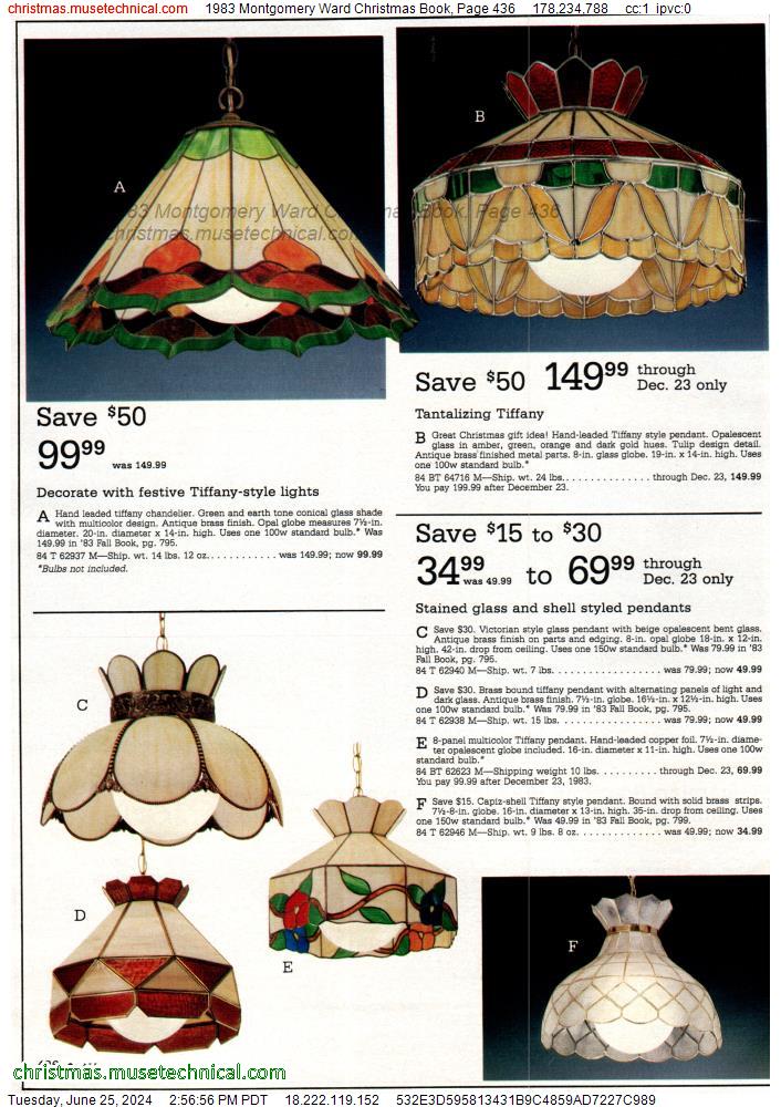 1983 Montgomery Ward Christmas Book, Page 436