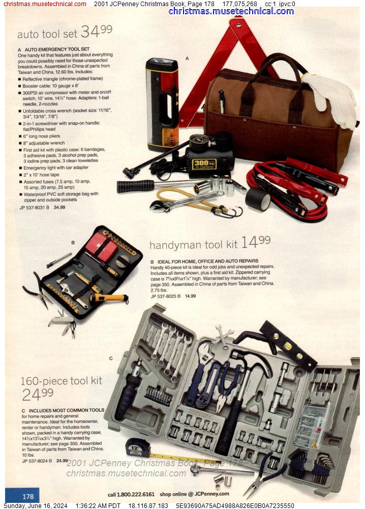 2001 JCPenney Christmas Book, Page 178