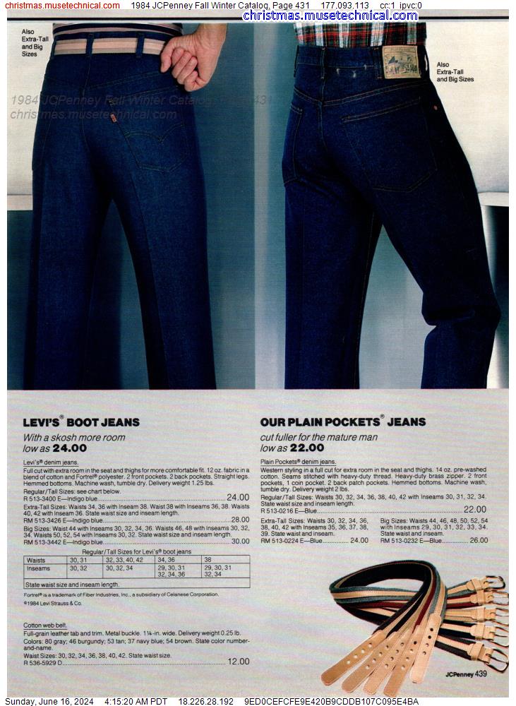 1984 JCPenney Fall Winter Catalog, Page 431