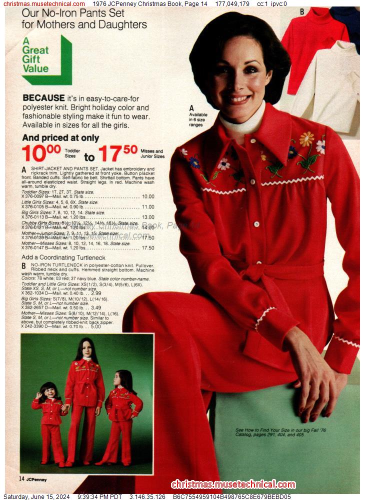 1976 JCPenney Christmas Book, Page 14