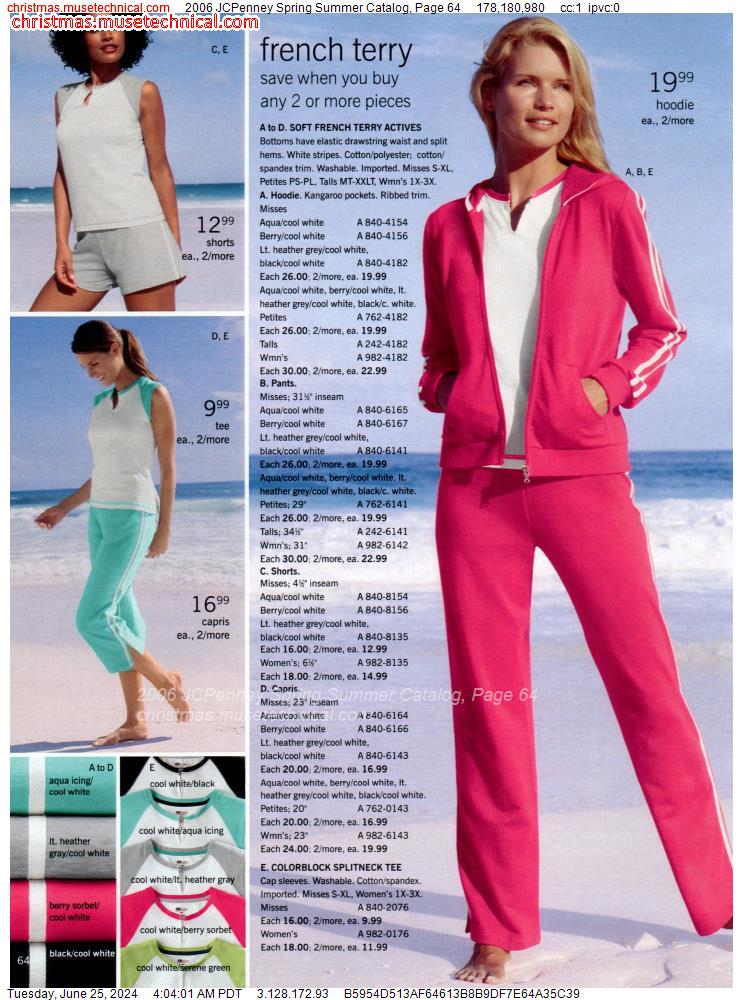 2006 JCPenney Spring Summer Catalog, Page 64