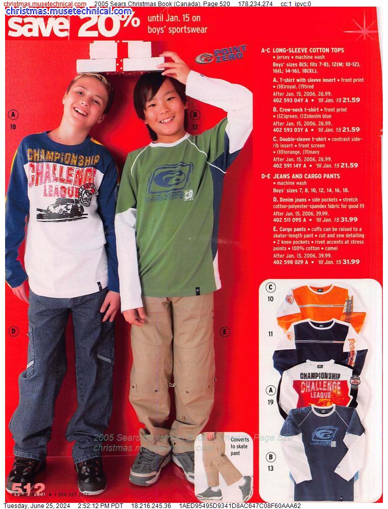 2005 Sears Christmas Book (Canada), Page 520