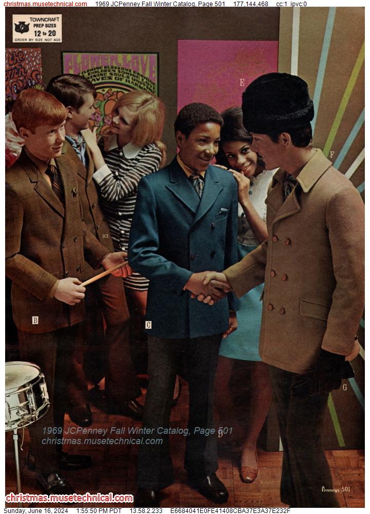 1969 JCPenney Fall Winter Catalog, Page 501