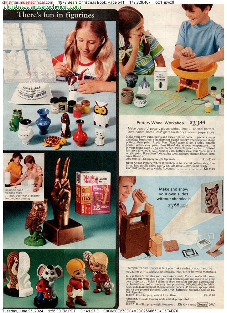 1973 Sears Christmas Book, Page 541
