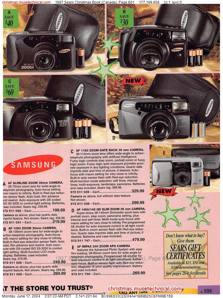 1997 Sears Christmas Book (Canada), Page 601