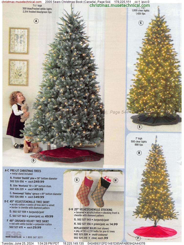 2005 Sears Christmas Book (Canada), Page 544