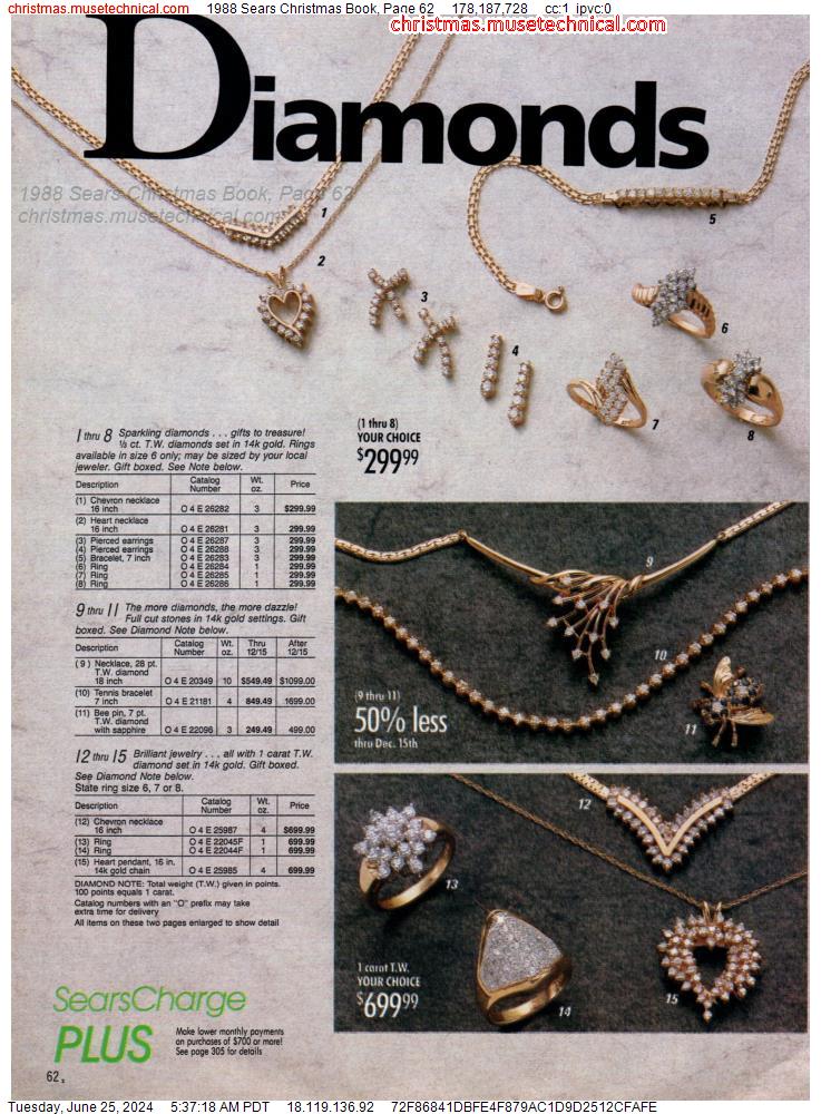 1988 Sears Christmas Book, Page 62