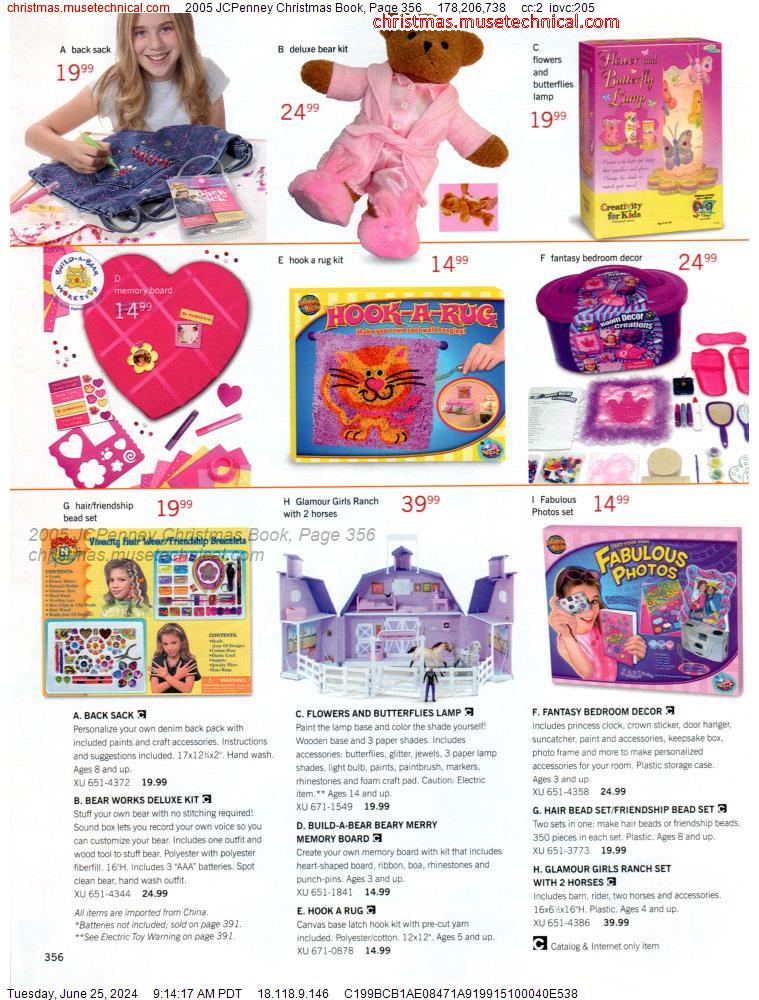 2005 JCPenney Christmas Book, Page 356