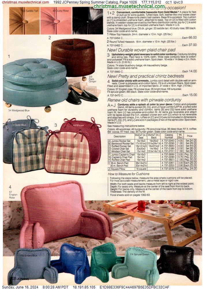 1992 JCPenney Spring Summer Catalog, Page 1026