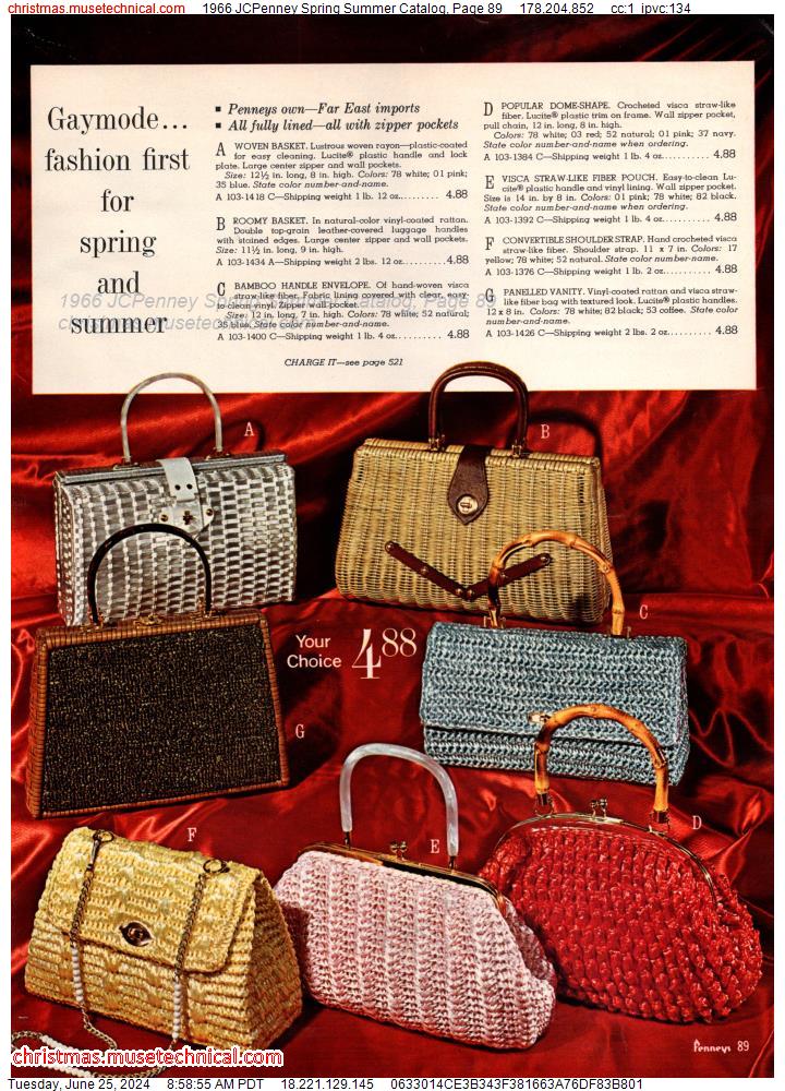1966 JCPenney Spring Summer Catalog, Page 89