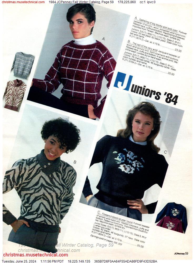 1984 JCPenney Fall Winter Catalog, Page 59