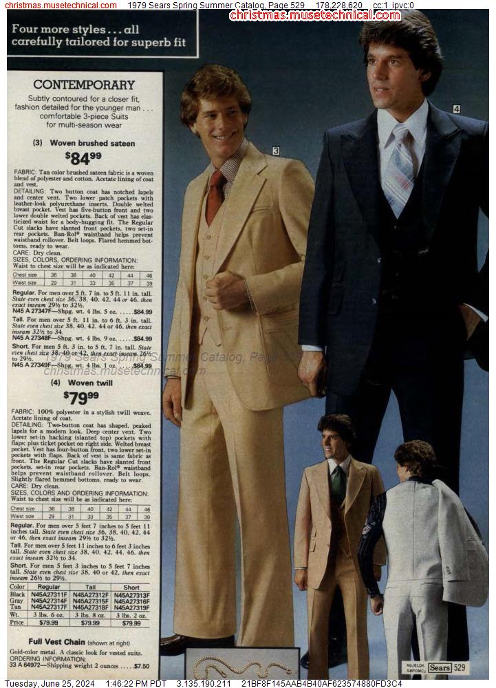 1979 Sears Spring Summer Catalog, Page 529