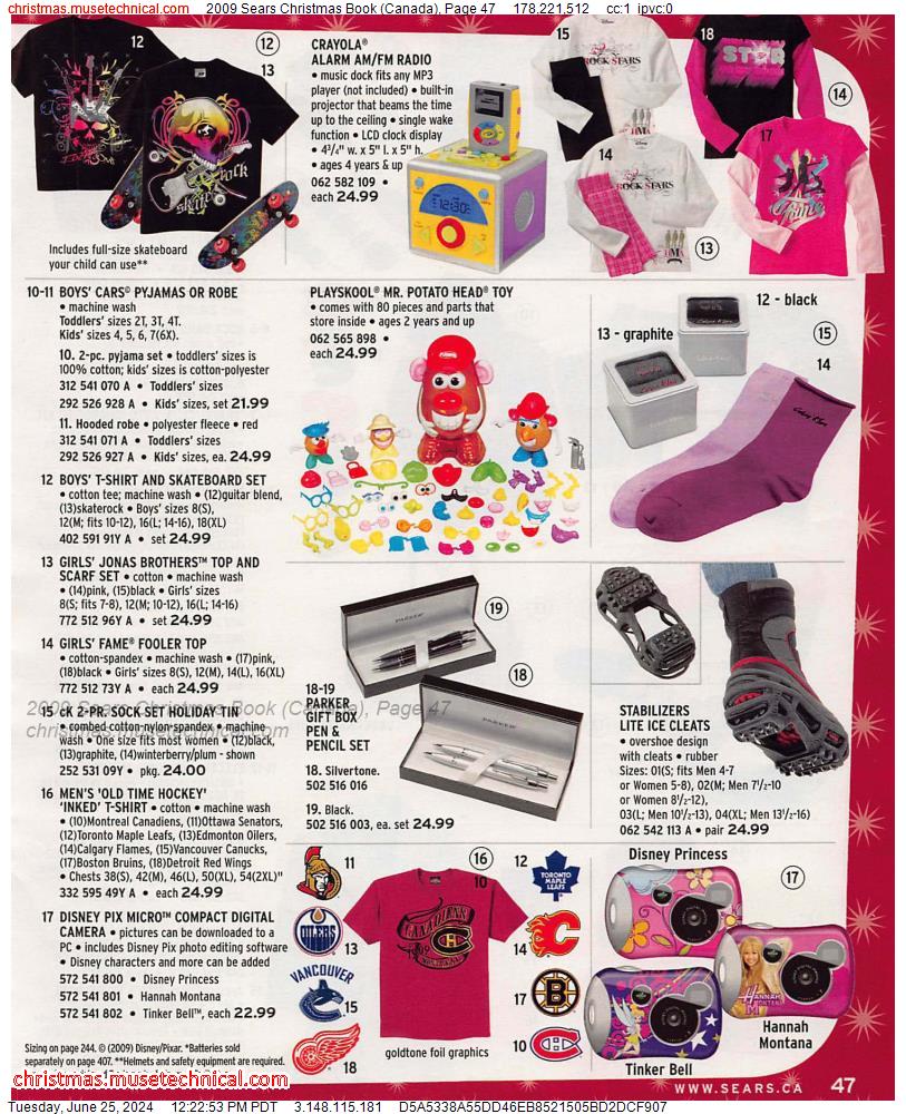 2009 Sears Christmas Book (Canada), Page 47