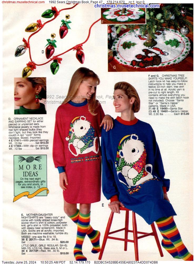 1992 Sears Christmas Book, Page 47