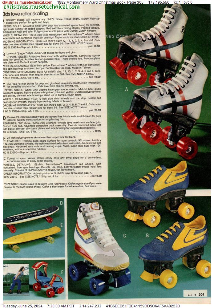 1982 Montgomery Ward Christmas Book, Page 305