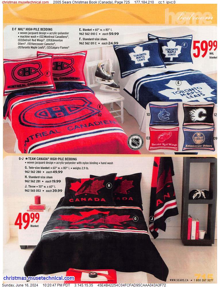 2005 Sears Christmas Book (Canada), Page 725