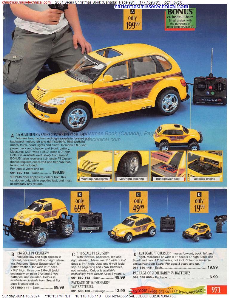 2001 Sears Christmas Book (Canada), Page 981
