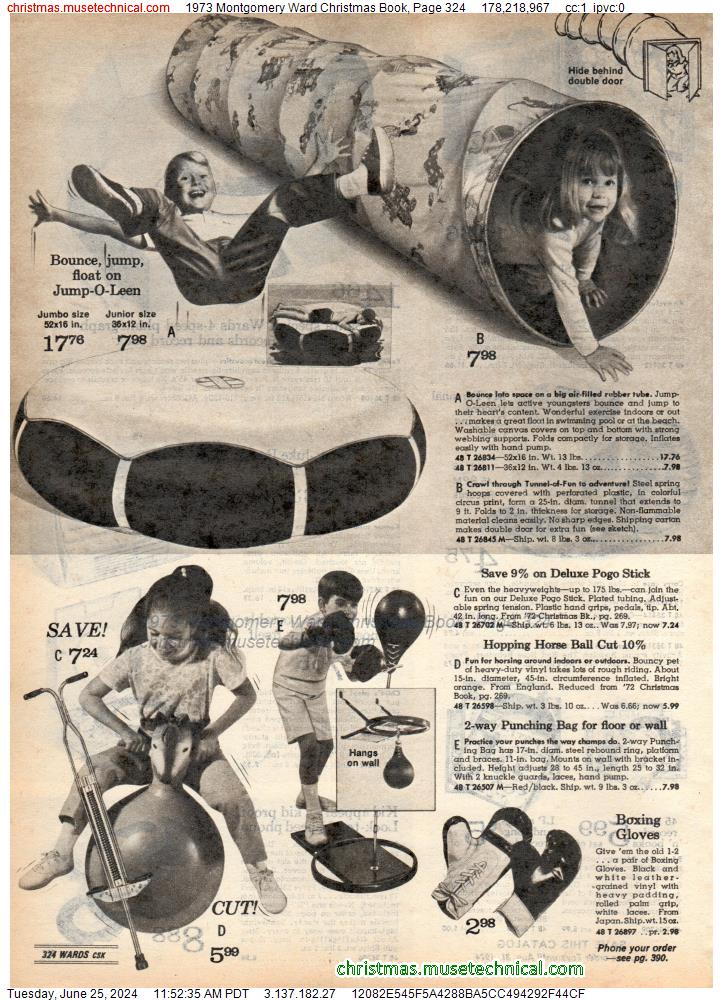 1973 Montgomery Ward Christmas Book, Page 324