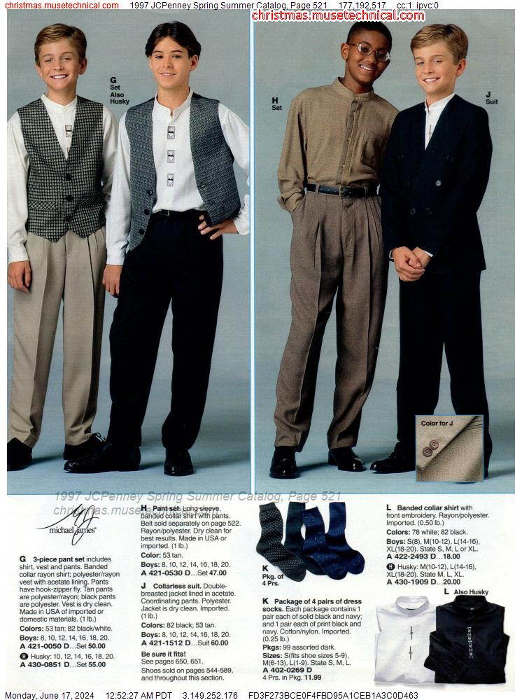 1997 JCPenney Spring Summer Catalog, Page 521
