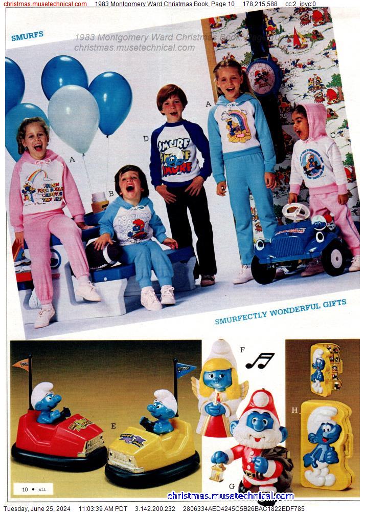1983 Montgomery Ward Christmas Book, Page 10