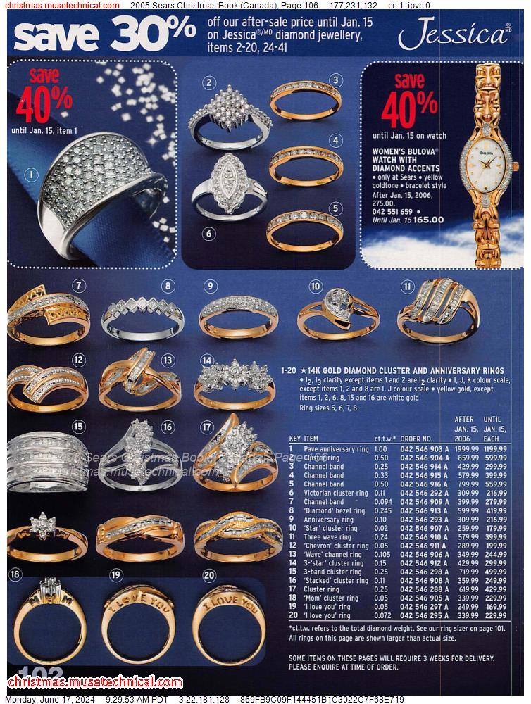 2005 Sears Christmas Book (Canada), Page 106