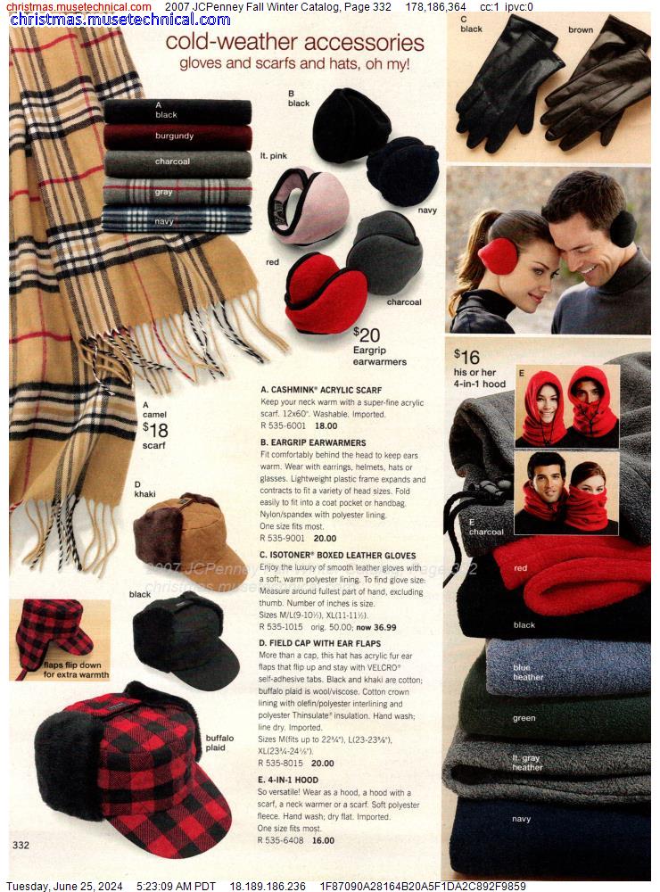 2007 JCPenney Fall Winter Catalog, Page 332