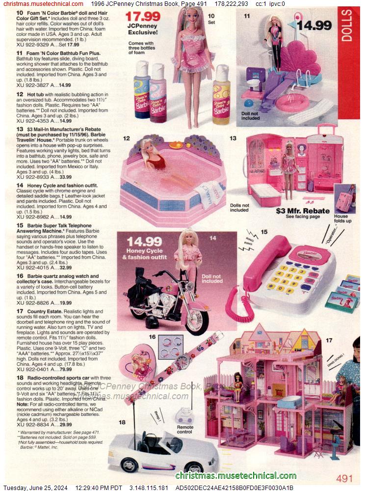1996 JCPenney Christmas Book, Page 491