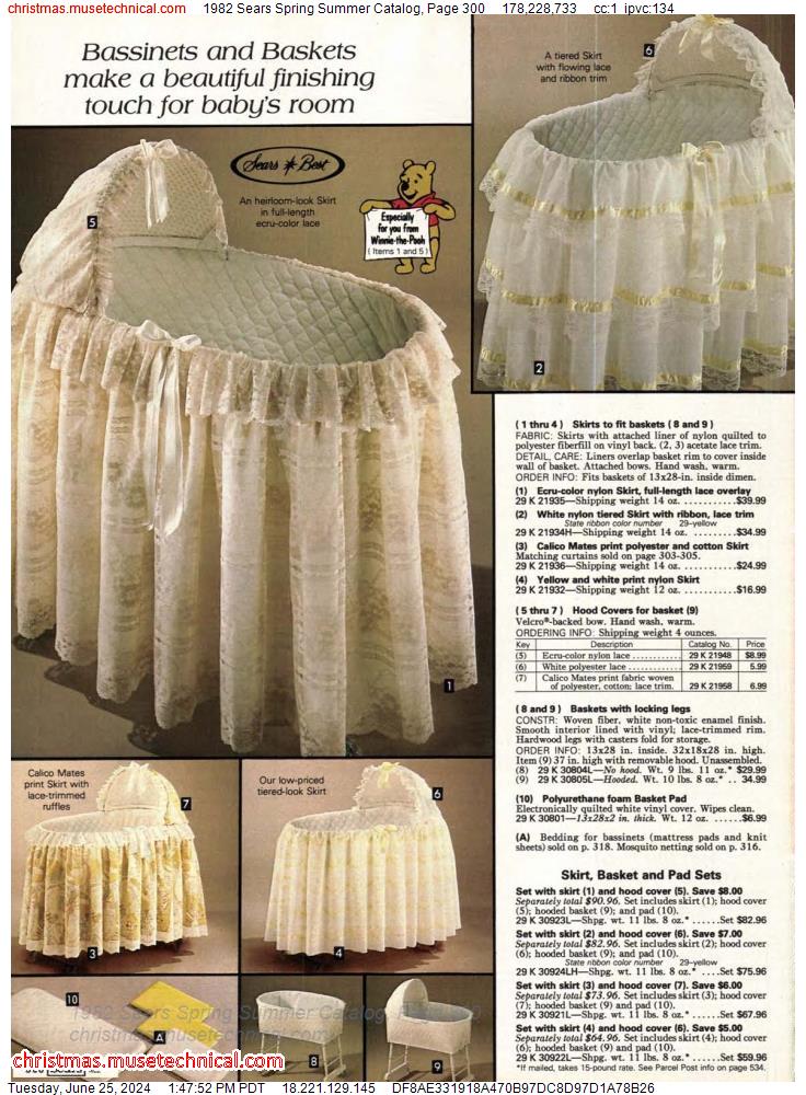 1982 Sears Spring Summer Catalog, Page 300