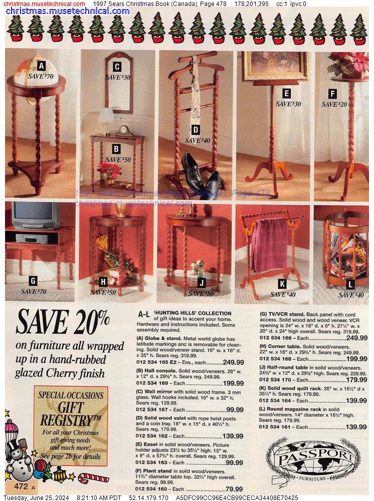 1997 Sears Christmas Book (Canada), Page 478