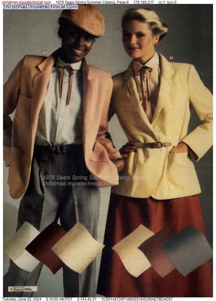 1979 Sears Spring Summer Catalog, Page 6