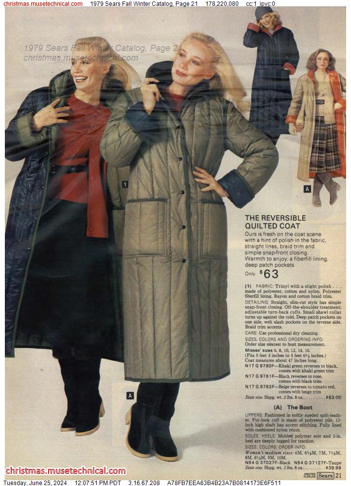 1979 Sears Fall Winter Catalog, Page 21