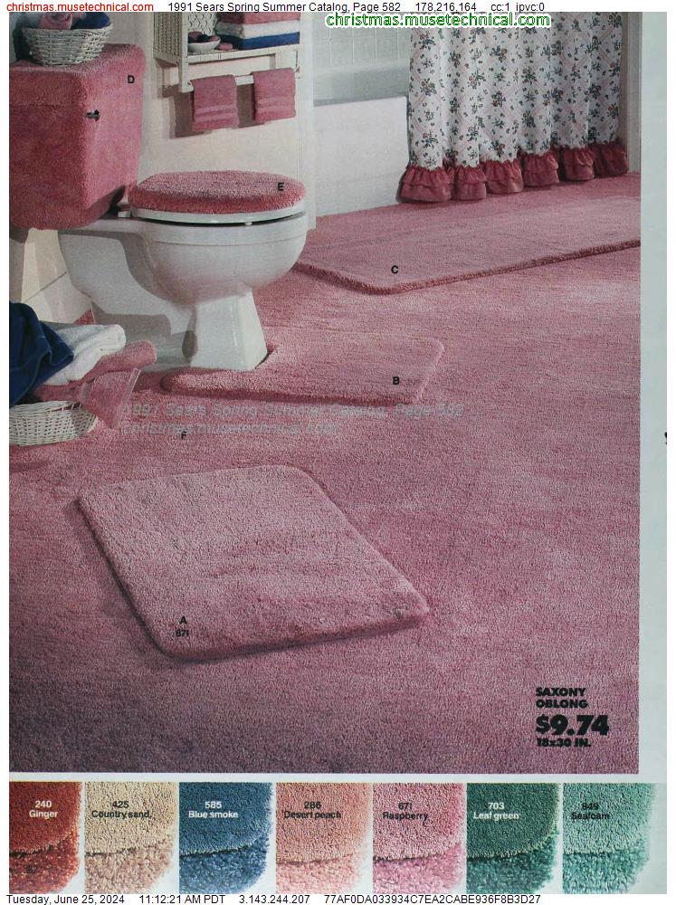 1991 Sears Spring Summer Catalog, Page 582