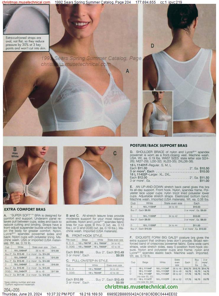1992 Sears Spring Summer Catalog, Page 204