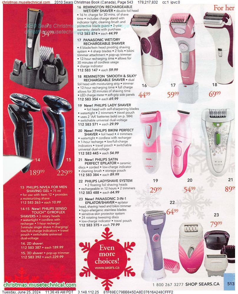 2010 Sears Christmas Book (Canada), Page 543