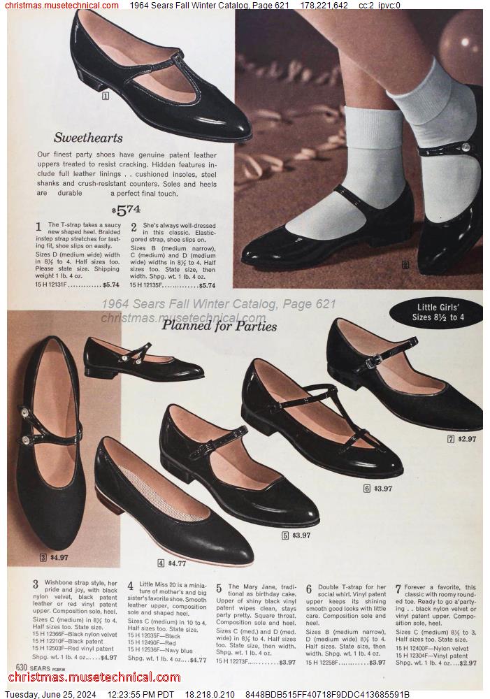1964 Sears Fall Winter Catalog, Page 621