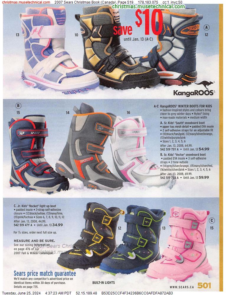 2007 Sears Christmas Book (Canada), Page 519