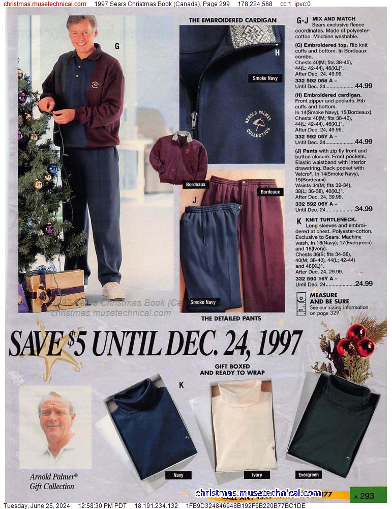1997 Sears Christmas Book (Canada), Page 299