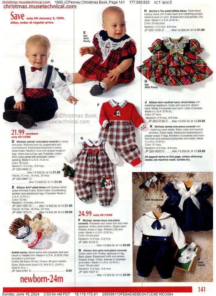 1995 JCPenney Christmas Book, Page 141