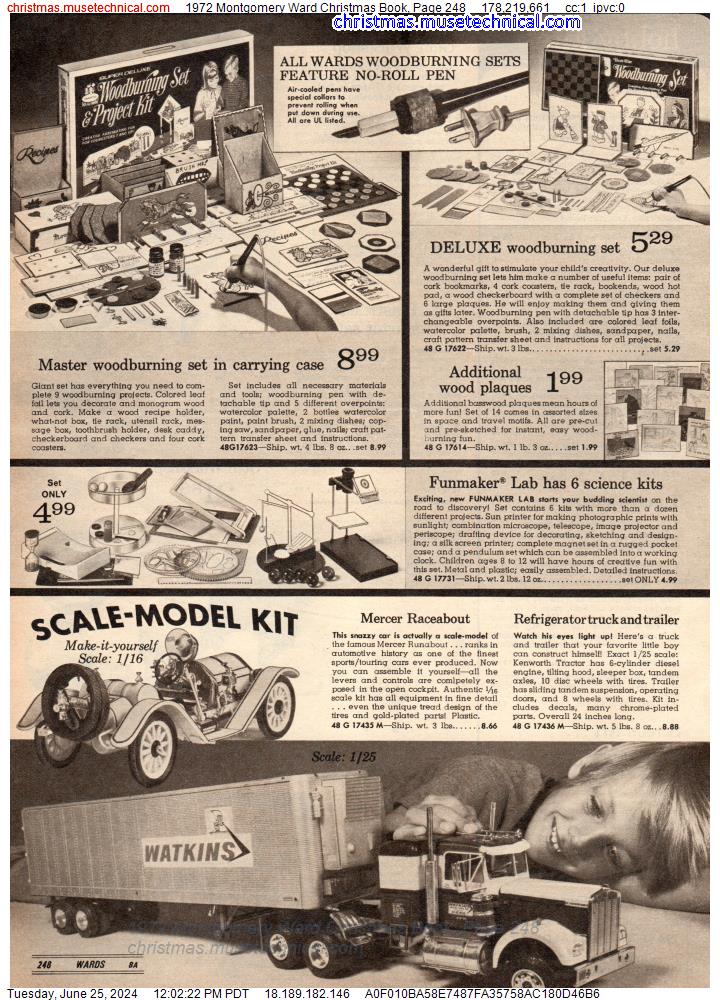 1972 Montgomery Ward Christmas Book, Page 248