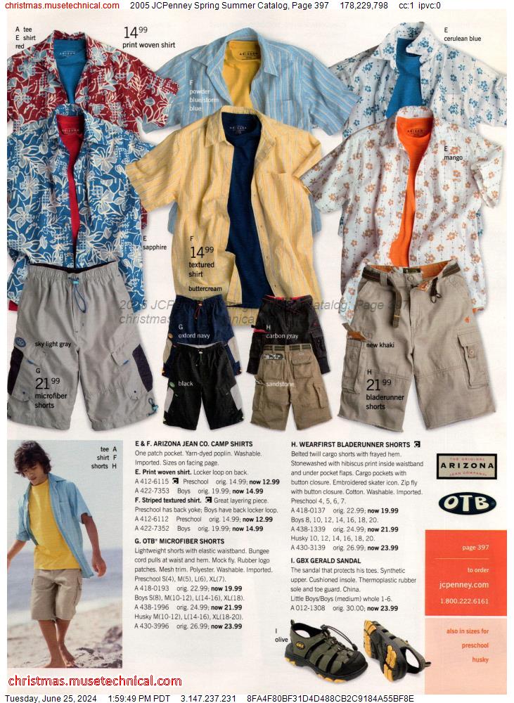 2005 JCPenney Spring Summer Catalog, Page 397