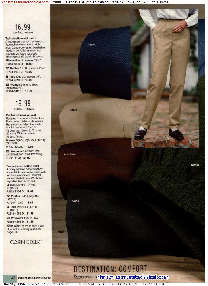 2000 JCPenney Fall Winter Catalog, Page 42