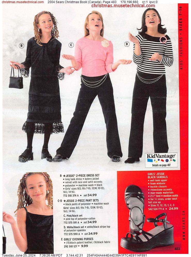 2004 Sears Christmas Book (Canada), Page 483