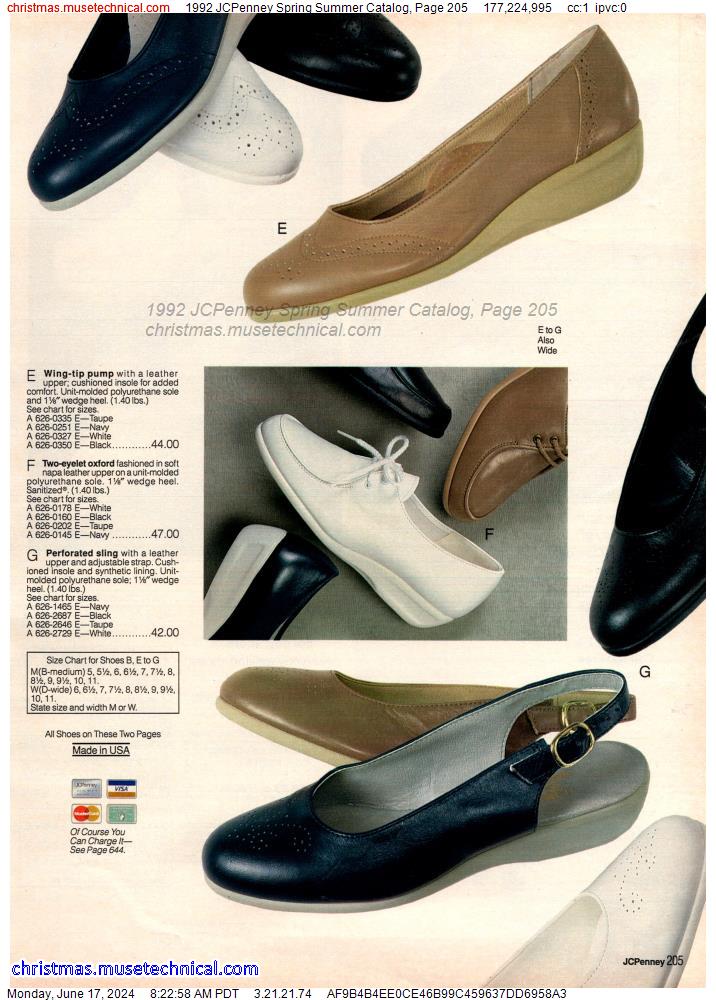 1992 JCPenney Spring Summer Catalog, Page 205