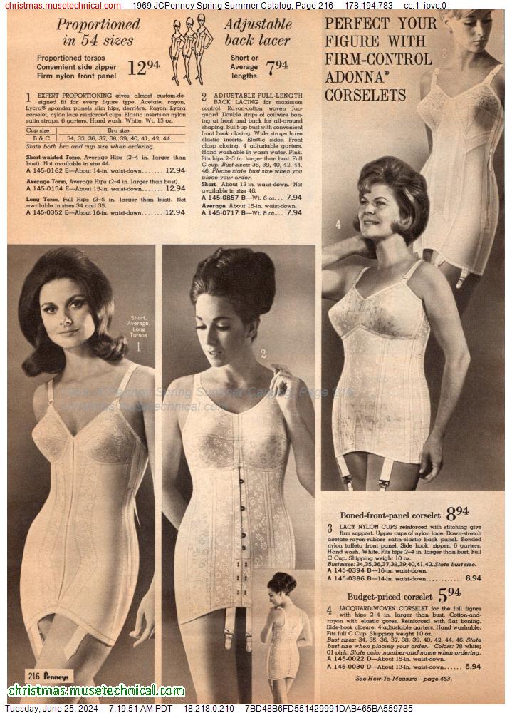 1969 JCPenney Spring Summer Catalog, Page 216